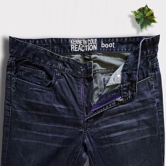 Kenneth Cole Reaction Jeans Sz 32X31 NO ZIP/BUTTON - Picture 4 of 10